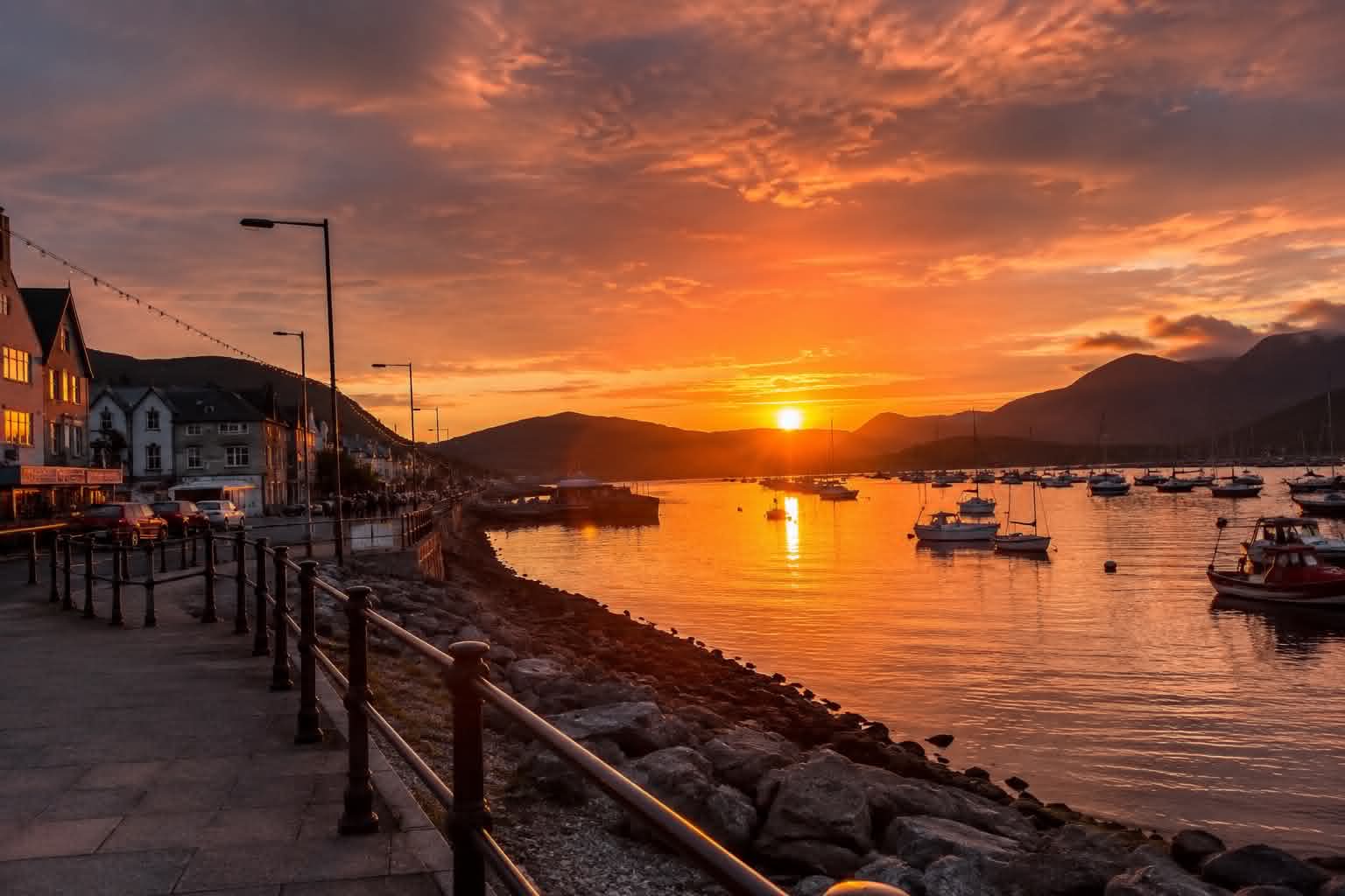 Fort william sunset