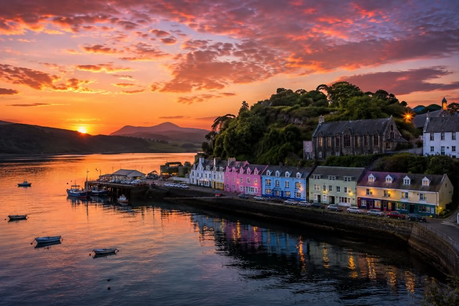 Skye:portreeSunset